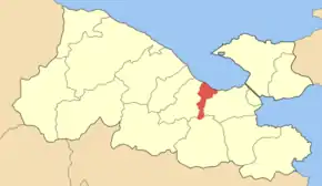 Poziția localității Assos-Lechaio