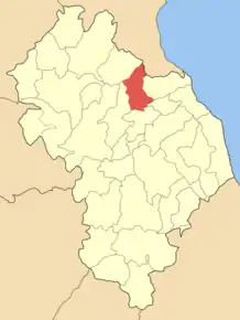 Poziția localității Gonnoi