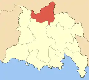 Poziția localității Kallieis