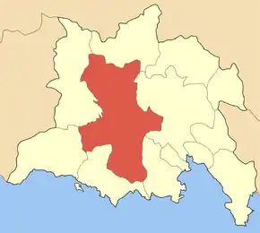 Poziția localității Lidoriki