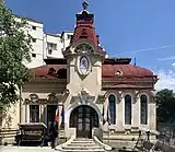 Casa Dinu Lipatti (București), 1902, de Petre Antonescu, combinație de neobaroc cu Art Nouveau