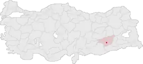 Poziția localității Diyarbakır