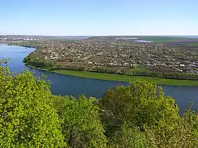 Panoramă a satului dinspre Soroca.