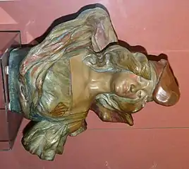 Statuie de teracotă policromă, de Lambert Escaler i Milà în Barcelona (1901)