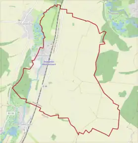Poziția localității Dommartin