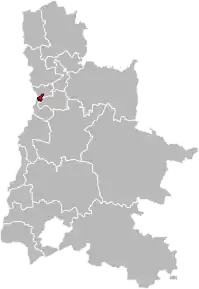 Poziția localității Cantonul Valence-4