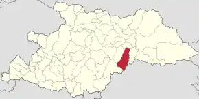 Localizarea orașului în județul Maramureș