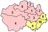 Poziția localității Durham