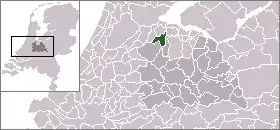 Poziția localității Abcoude