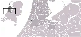 Poziția localității Bennebroek