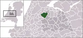 Poziția localității De Ronde Venen