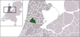 Poziția localității Zaanstad