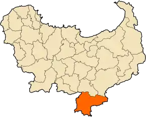 Poziția localității Ouled Hbaba