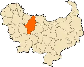 Poziția localității Tamalous