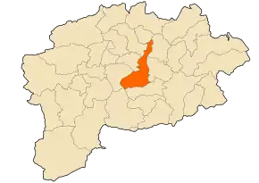 Poziția localității Belkheir