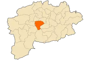 Poziția localității Ben Djerrah