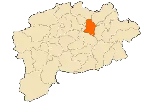 Poziția localității Djeballah Khemissi