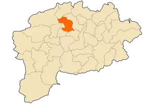 Poziția localității El Fedjoudj