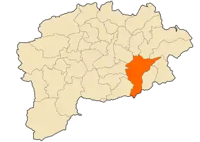 Poziția localității Hammam N'Bail