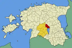 Poziția localității Kolga-Jaani