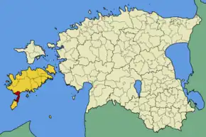 Poziția localității Salme