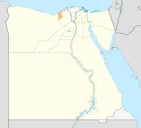 Harta guvernoratului Alexandria în cadrul Egiptului