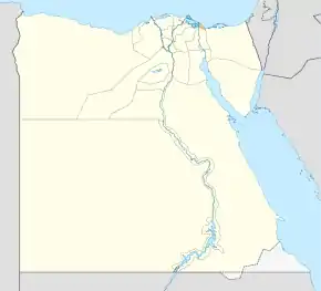 Harta guvernoratului Port Said  în cadrul Egiptului