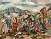 Elena Popea - Targ in Ardeal