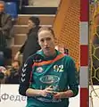 Elena Utkina, 13 noiembrie 2016. Utkina în timpul partidei dintre Lada Toliatti și Viborg, desfășurată în Olymp Sportlomplex din Toliatti.