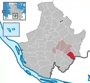 Poziția localității Ellerbek