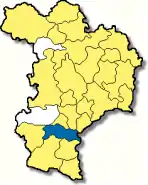 Poziția  Elsendorf pe harta districtului Kelheim