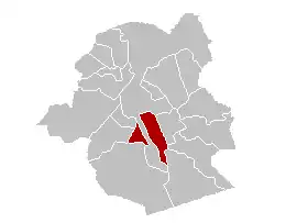 Ixelles în Regiunea Bruxelles