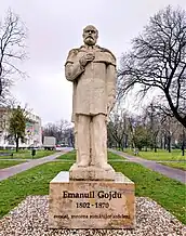 Statuia lui Gojdu din Oradea