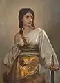 Emanoil Panaiteanu-Bardasare - Juditha, ulei pe pânzã, 1886