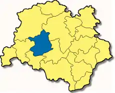 Poziția  Erdweg pe harta districtului Dachau