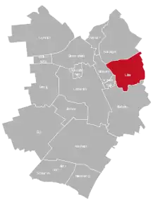 Poziția localității Liblar