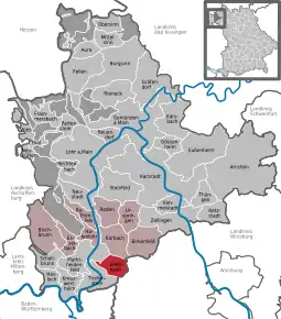 Poziția localității Erlenbach b.Marktheidenfeld