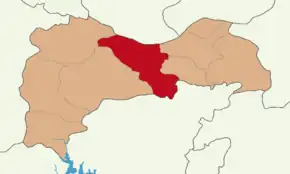 Poziția localității Erzincan