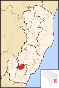 Poziția localității Castelo