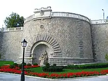 Esplanada Elisabeta, terasa centrală