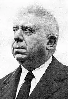 Eugenio Montale, poet italian, laureat Nobel