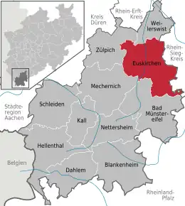 Poziția localității Euskirchen