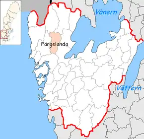 Localizarea comunei în cadrul comitatului