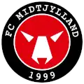 Emblema FC Midtjylland Håndbold (2009-2011)/FC Midtjylland (2011-2018).