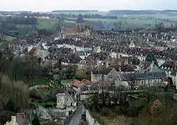 Falaise văzut dinspre castel