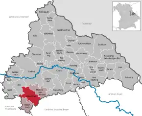 Poziția localității Falkenstein