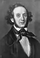 Portretul muzicianului Felix Mendelssohn Bartholdy, 1845