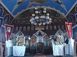 Biserica de lemn (interior)