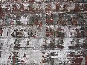 Fragment din pictura naosului