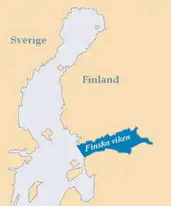 Poziția localității Golful Finic